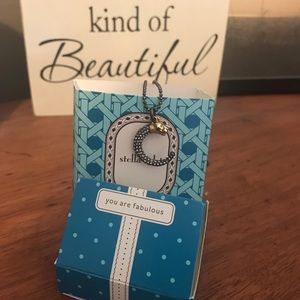 Stella & Dot Panther pendant necklace